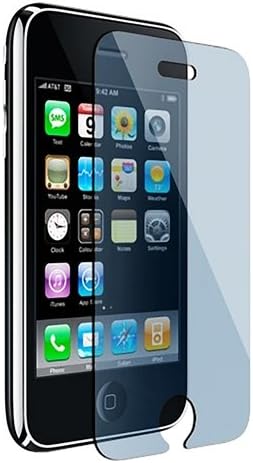 ezGear ezSkin landau за iPhone 3G с защитно фолио за екрана - Цвят морозно-бял