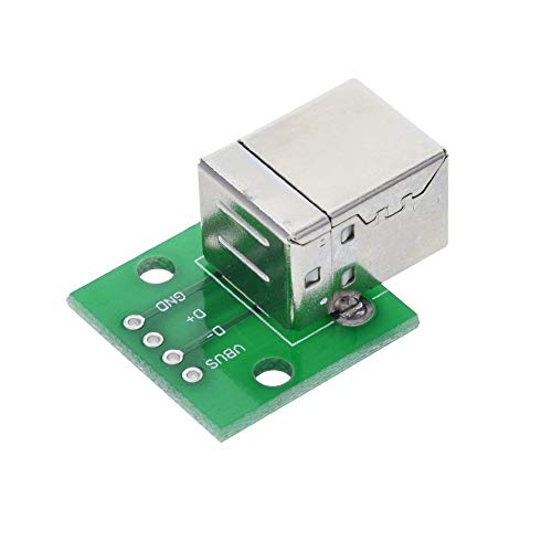 DAOKI 10 бр. Штекерный конектор DIY/Mini Micro USB за DIP-адаптер 2.54 мм 5pin Конектор-конектор Тип B USB2.0 Женски Конвертор на