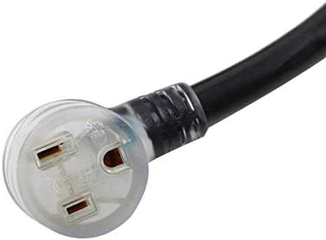 Удължителен кабел за Заваряване 50ФУТ 220V 50AMP, Кабел за Сверхмощного Промишлено Заваряване NEMA 6-50 8 Калибри с Осветени Край за МИГ TIG