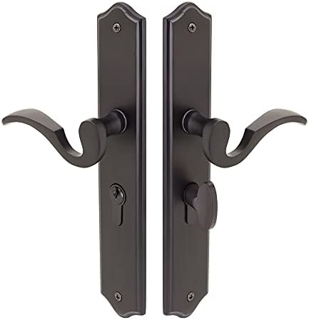 Заключване на плъзгащи врати с ключ FPL Ambassador (подмяна на California Класика) - Античен никел (US15A)