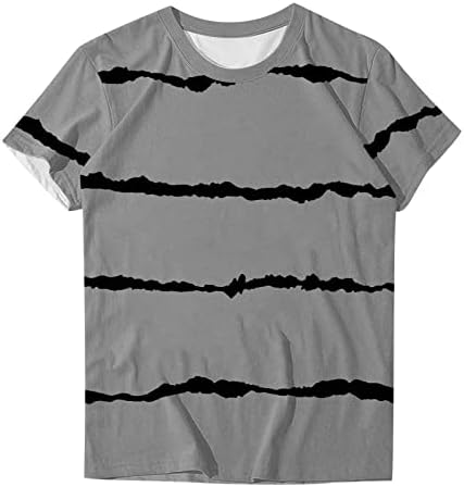 2023 Дрехи през Цялата Силует Памук Графичен Салон Топ Тениска за Жени Лято Есен Блуза с Къс Ръкав M8 M8