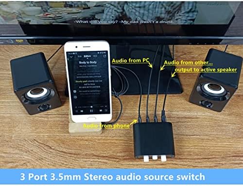 Преминете източник стереозвука ZLXDP канал 3 и 3.5 мм AUX вход, преминете на входните сигнали 3 в 1, превключвател за слушалки и тонколони