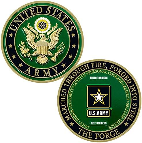 Монета на Военния повикване Войник на американската Армия на The Forge - Dr. подаръци