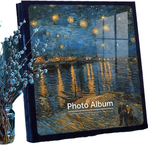 Тематичен албум за рисуване с маслени бои Ranjasco (серия Van GoghMonet) Фотоалбум с голям капацитет на смесена начална версия 5 инча
