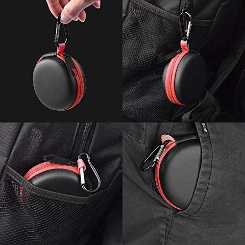 Калъф за слушалки, Мини-Калъф за слушалки EVA Твърд Защитен Калъф За Носене Пътна Преносима Чанта за Съхранение на Слушалки-обшивки