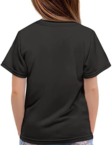 Тениски Snilety За Момчета и Момичета, Меки Летни Ризи с кръгло деколте и Къси ръкави, Размер 3-16 Години