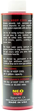 Нео Synthetics Keep Cool Water Pump Либрикант, 8 течни унции.