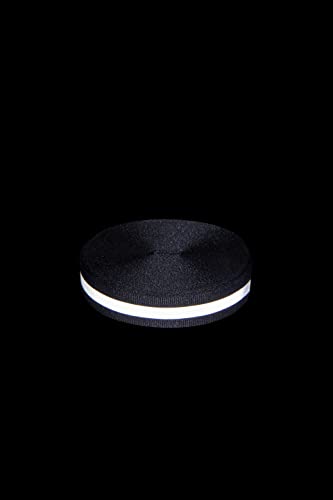 Тапицерия от Еластична Светоотражающей лента KORYARN 20 mm x 15 m / за безопасност - Дрехи - Плат (Черен)
