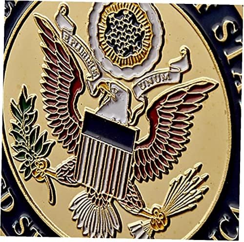 Възпоменателна монета на Държавния департамент на САЩ, Посолство на Франция Кула Спомен Предизвикателство Незабравим Златен Символичен Подарък