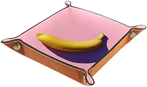 Забавен Розова Кутия За Съхранение на Плодове и Банани Нощни Тенис на Тава За Смяна на Ключовете в Чантата си Монетница Тава За Съхранение