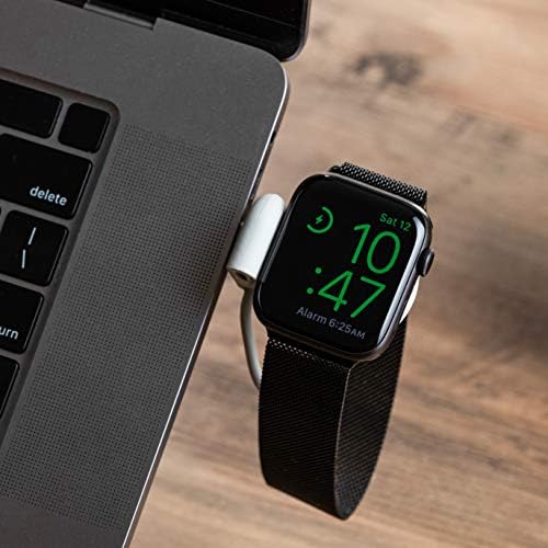 Зарядно устройство Flexmate Apple Watch C USB, Съвместимо с поредица от 6 / SE/5/4/3/2/1 - Удобен за пътуване, ultralight и портативен