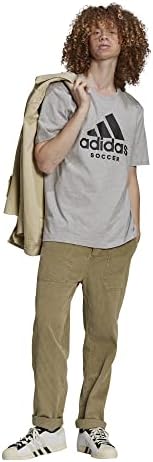 мъжка тениска с логото на футболния адидас
