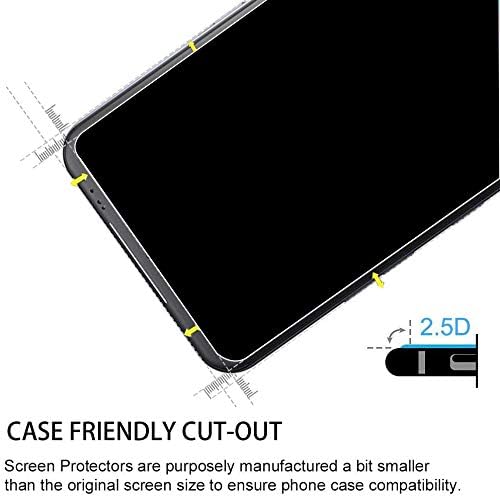 Защитно фолио Suttkue за Samsung Galaxy в а23 5G/ 4G защитно фолио от закалено стъкло със защита от надраскване твърдост 9H,