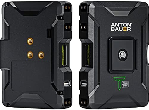 Базов комплект Anton /Bauer Titon, Съвместим с камери Canon 14, включително C200, C200B, C300mkII, Гъвкав кабел в оплетке