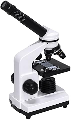 TFIIEXFL Професионален Биологичен Микроскоп Съставна LED Монокуляр Студентски Микроскоп Биологичните Изследвания Адаптер за Смартфон 40X-1600X