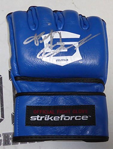 Fedor Emelianenko Подписа Официално Ръкавицата StrikeForce PSA/DNA Bellator Pride FC - Ръкавици UFC с Автограф