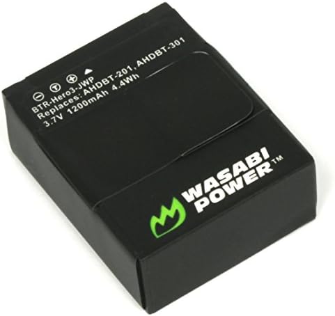 Батерия Wasabi Power за GoPro HD HERO3, HERO3+ и GoPro AHDBT-201, AHDBT-301, AHDBT-302 (1200 mah)