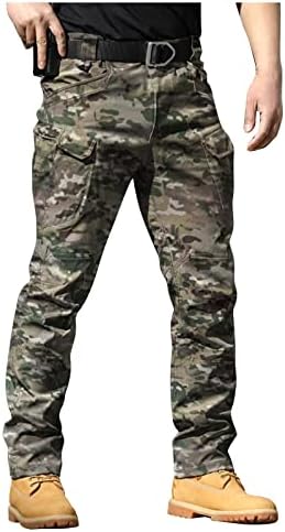 SAXIGOL Military Фен Мъжки Спортни Панталони 2023 City Special Service Карго Панталони Оверсайз С Множество Джобове Еластичен Колан Гащеризон