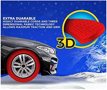 Зимни чорапи за автомобилни гуми Премиум-клас с Текстилни Вериги за сняг серия ExtraPro За Audi Q8 (XX-Large)