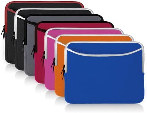Калъф BoxWave, който е съвместим с таблетен Tibuta Windows 11 W100 (8,9 инча) - Мек гащеризон с джоб, Мек калъф, Неопреновый чанта, джоб