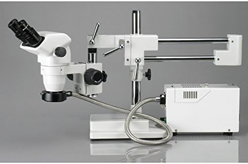 Професионален Бинокъла на Стереоскопични увеличение на микроскопа AmScope ZM-4BN, Фокусирующие окуляры EW10x, увеличаване на