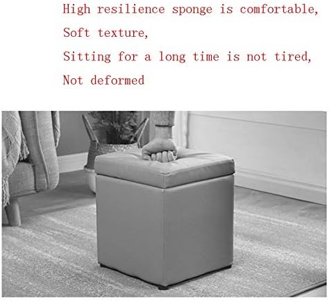 Столче за съхранение на ZRGJZ, Столче За съхранение на Дивана, Творчески Потребителска Кутия За Съхранение, Многофункционално Столче За Съхранение на Обувки (Цвят: D)
