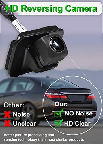 Резервна камера, камера за задно виждане, камера за помощ при паркиране е Съвместима с Honda Accord 2.4 L 3.5 L 2014-2017, Камера за задно виждане са заменени Номер 39530-T2A-А21 39530-T2A-A31