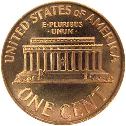 1965 SMS Специален Мента Набор от Линкълн Мемориал Цент Монета на САЩ Стотинка