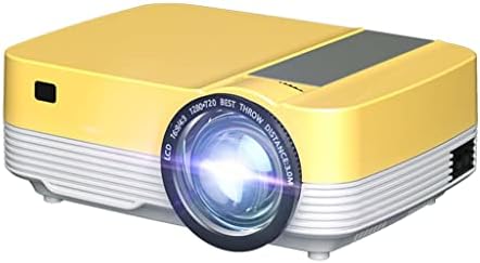 QFWCJ led проектор Full HD Видео За домашно кино, Шрайбпроектор, най-новият проектор за смартфони, офис проектор (Цвят: същата