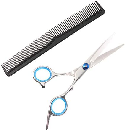 2 елемента Инструменти За Рязане Плоски Ножица Набор от Гребени За Коса, Инструменти За Украса на Косата