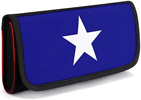 Калъф за носене на Georgi Blue Flag за Ключа, Защитна Чанта За Съхранение с Отделения за карти игра
