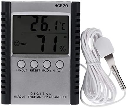 UXZDX CUJUX LCD Цифров Термометър за стая/улица, Влагомер за Измерване на температурата и на Влажността Дигитален Дисплей