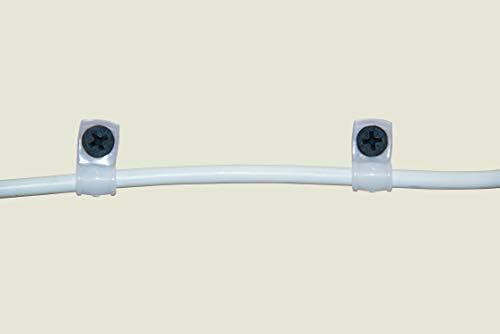 Пластмасов кабелен скоба Gardner Bender НПК-1575, ¾ инча, натурален