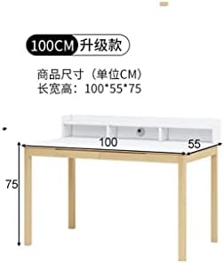 ZHUHW бюро за комбинирана една етажерка, бюро за студентски спални, работен плот, без столове