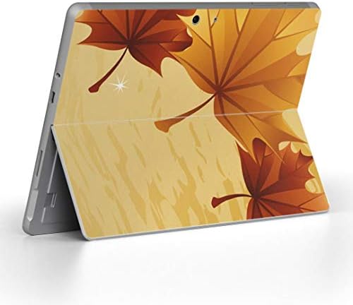 стикер igsticker за Microsoft Surface Go/Go 2, Ультратонкая Защитен Стикер за тялото, Скинове 001301, Есенни листа, Есен