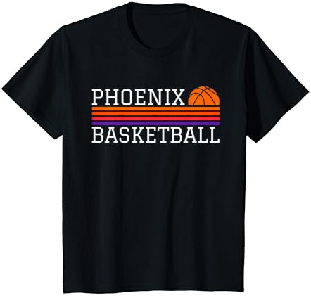Тениска Phoenix City Баскетбол Ретро Sunset Arizona B-ball State AZ