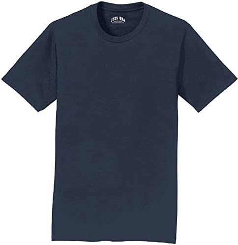 Joe's USA Мъжки тениски от мек памук, с тегло 4,5 грама, размери S-6XL