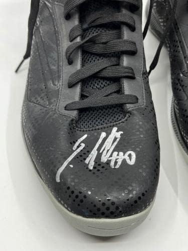 Энес Кантер Freedom Utah Jazz Подписа Автограф Поношенных обувките на Under Armour ОТ ДНК PSA - Маратонки НБА С автограф