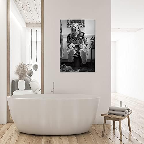 NONPAI Черно-Бял Ретро Хумористичен филм глупав по-глупав Естетически Плакати Ретро Класически Забавен Хари Дън върху Платното за Тоалетна