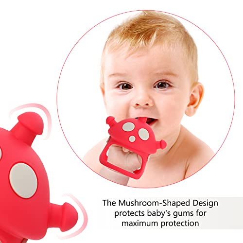 Играчки за никнене на млечни зъби за бебета 0-6 месеца, 6-12, Детски Играчки За никнене на млечни зъби, детски Играчки за Дъвчене за смучене,