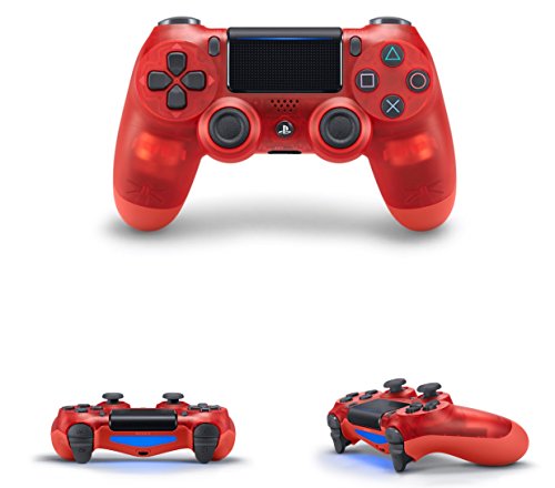 Безжичен контролер DualShock 4 - Червен КРИСТАЛ - PlayStation 4