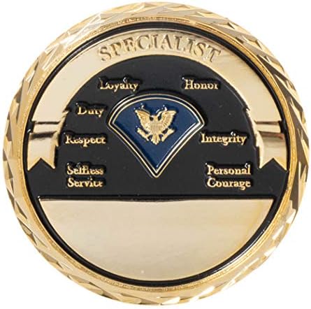 Монета на Повикване за титлата на Средния специалист Армия на Съединените Щати, Кредитиран към военна служба