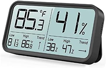 TJLSS LCD цифров Измерител на температура и влажност на въздуха За Дома, Електронен Влагомер, Термометър, Сензор за близост, метеорологичната