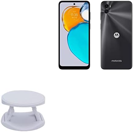 Писалка за телефон BoxWave, съвместима с Motorola Moto E22s - Титуляр на наклона SnapGrip, поставка за усилване на задното захващане за Motorola