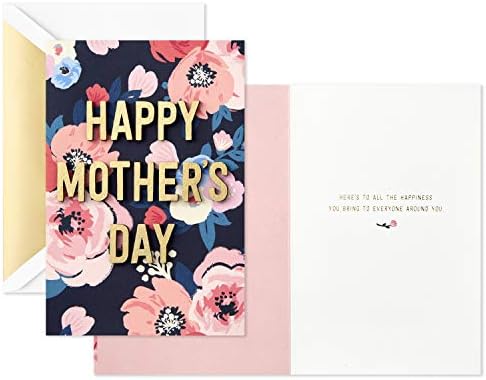 Маркова картичка Hallmark за Деня на майката (Цялото щастие, което ти приносишь), 5 x 7,2, номер на модела: 699MBC1039