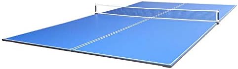 JOOLA Tetra - Маса за пинг-понг от 4 части за бильярдного маса - Включва набор от мрежи за пинг-понг - пълен размер маса за тенис на маса за билярдни маси - Лесна за сглобяван