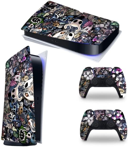 Приключенски екшън-PS5 Skin Disc Edition Аксесоари за конзола и контролер, капаци кожи за Playstation 5 (подходящ само за