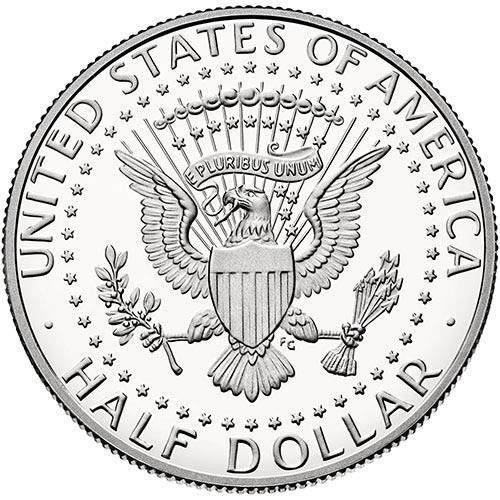 Монетен двор на САЩ на 2009 г. с плакированным покритие Kennedy Half Dollar Choice Без лечение