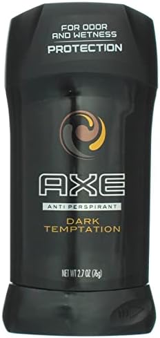 Axe Dry, Тъмно Изкушение, Невидим Твърдо против изпотяване и Дезодорант, флакони по 2,7 унции (опаковка от 6 броя)