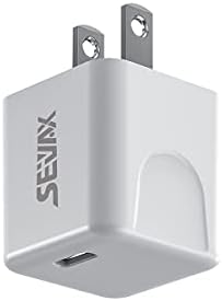 Бързо Монтиране на Зарядно устройство SeiyaX Nano PD 20 W Type C с PD 3.0, Здрав, Компактен захранващ Адаптер USB-C за iPhone 12/12 Mini/12